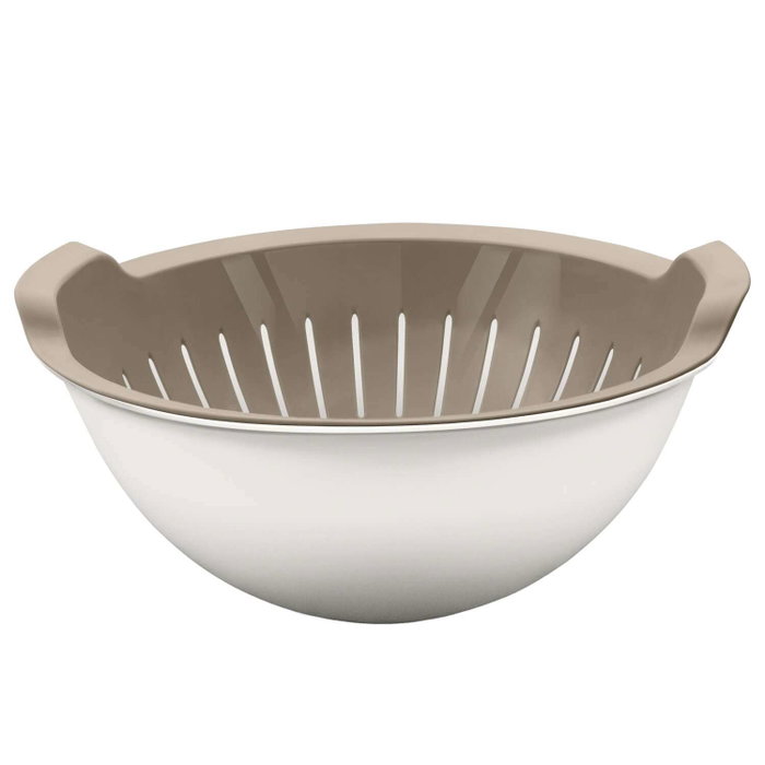 Aberto Design Colador de Plástico Gris